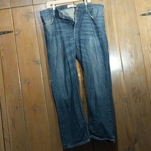 Levi's 505 Straight Fit Blue Jeans, 38W x 30L